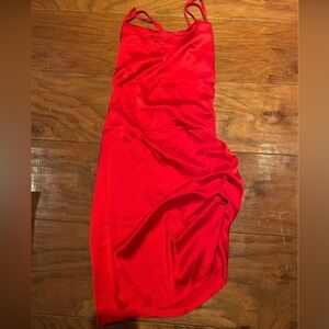 Ladies Red Dress
